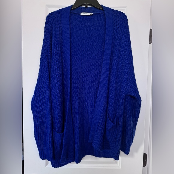 Lush Sweaters - Blue Women's Cardigan